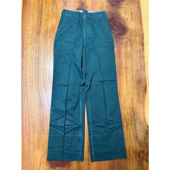 Vintage Other - Vintage 60's Mens Work Trouser Pants Cotton Talon Zipper Workwear Cotton J3-19